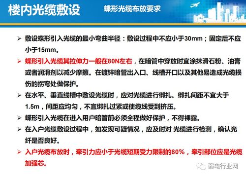 最全住宅光纖到戶設計與施工規范 從項目策劃到公關服務，看完就會做項目